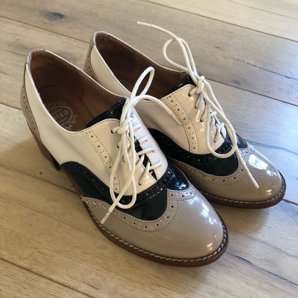 Jeffrey Campbell Patent Leather Oxfords Sz 36